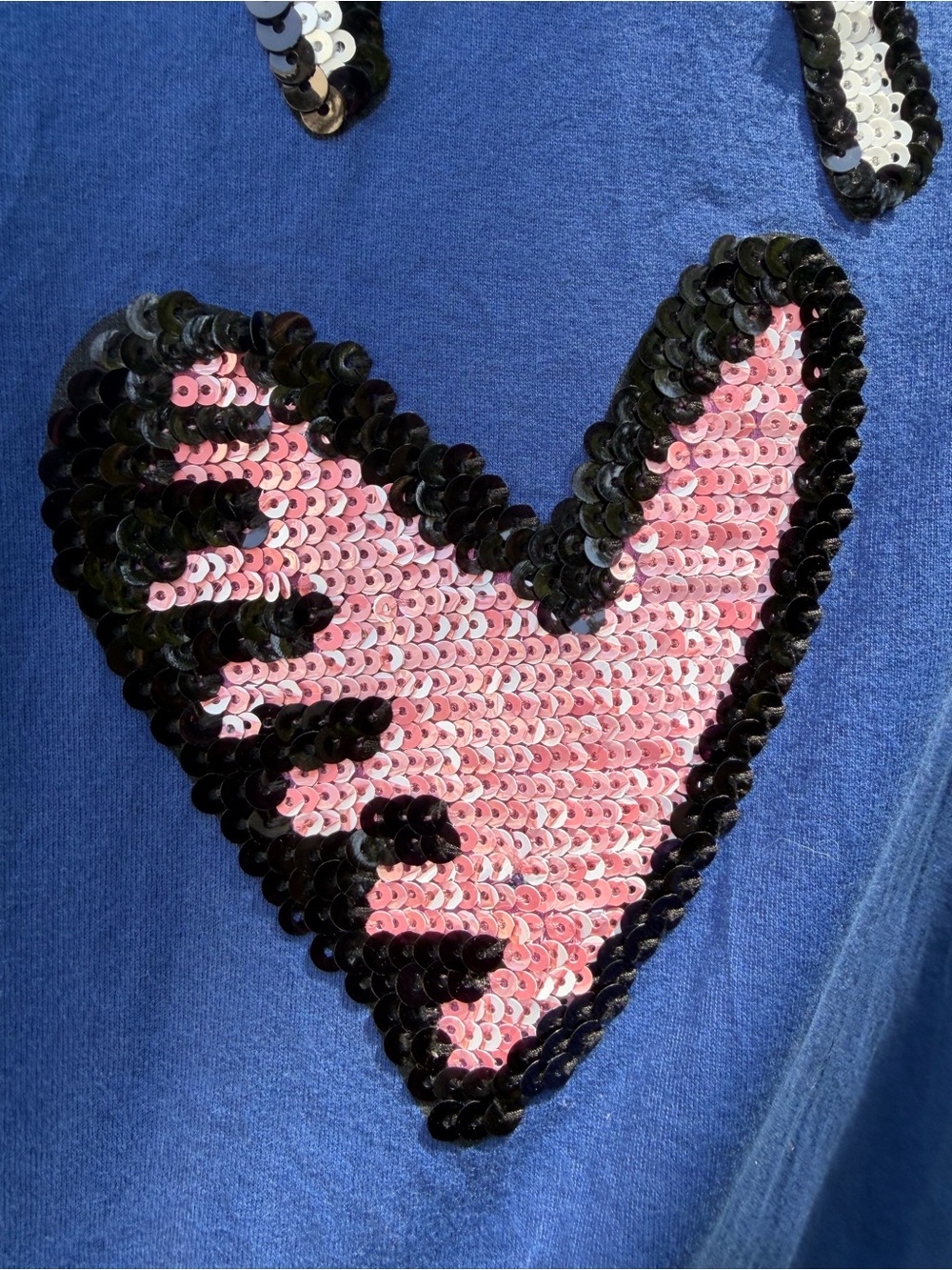 Coach Poppy Sequined Tshirt NWOT - Picture 4 of 5